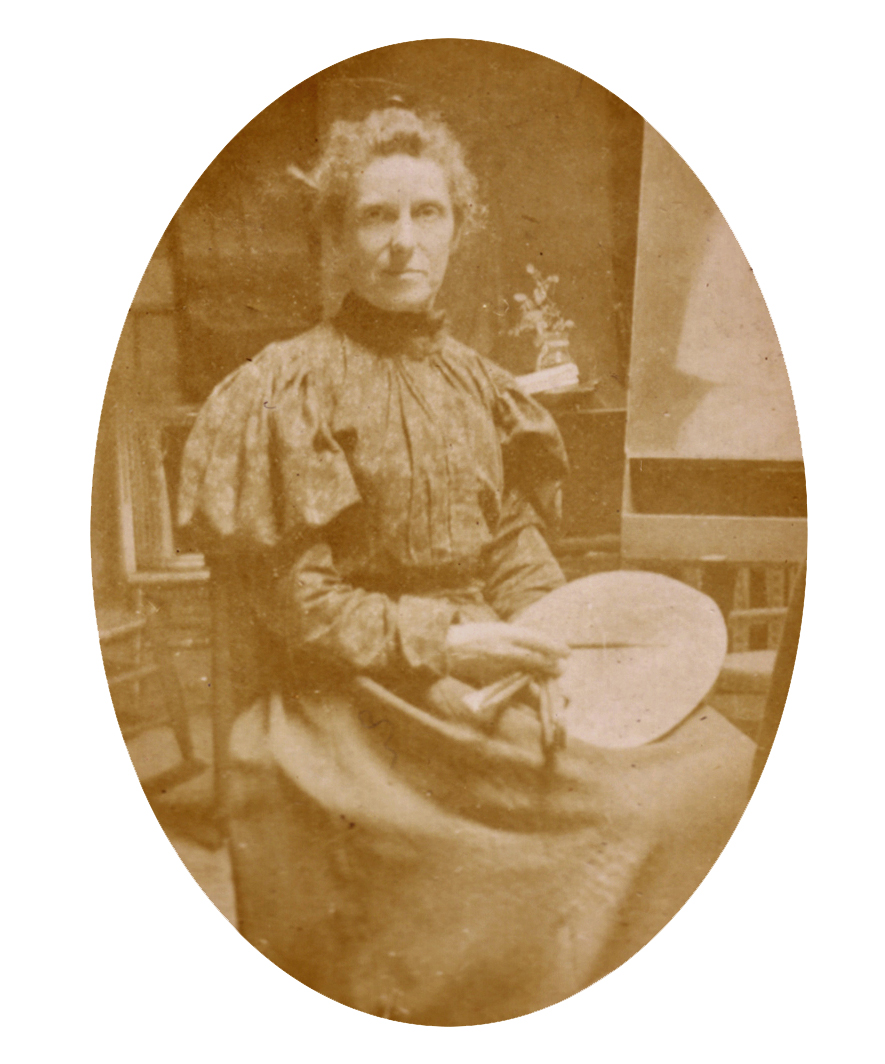 Ada Brewster in her studio Ada Brewster in her studio