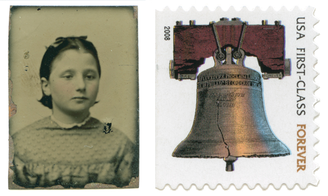 Emily Burt Bradford, with stamp, no date