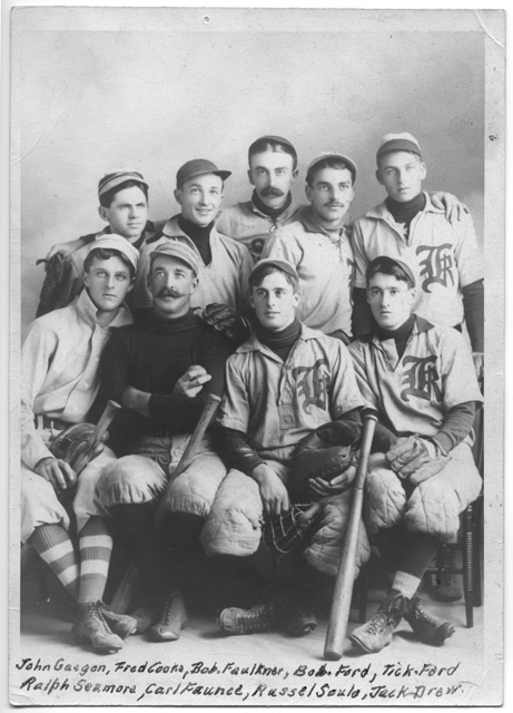 Kingston Town Base Ball Team, around 1900
