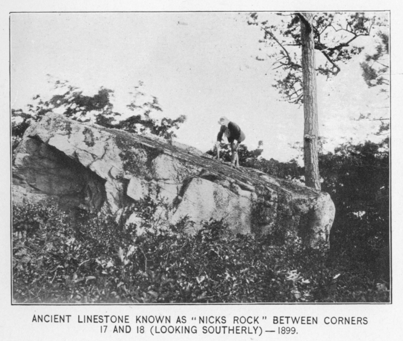 Nick's Rock, 1899