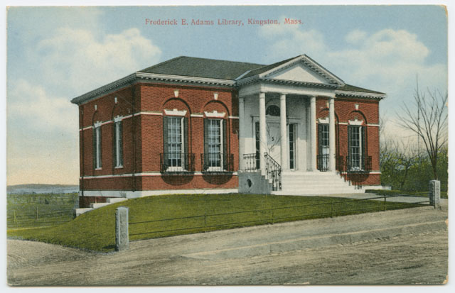 Frederic C. Adams Public Library, by A.S. Burbank, no date