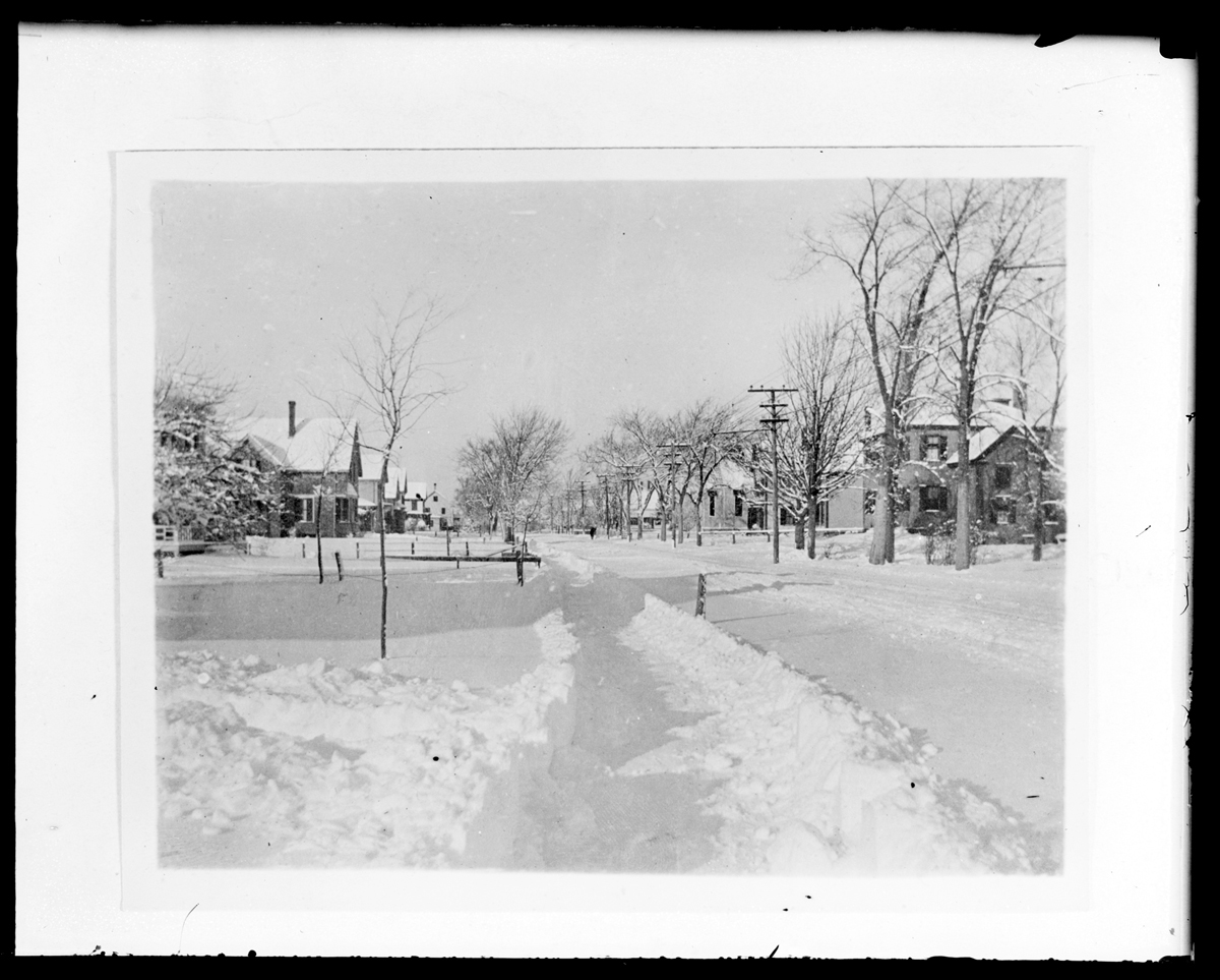 Main Street, west from Maple Avenue, no date
