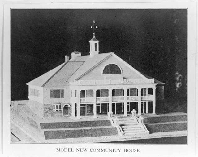 Model New Community House, 1926