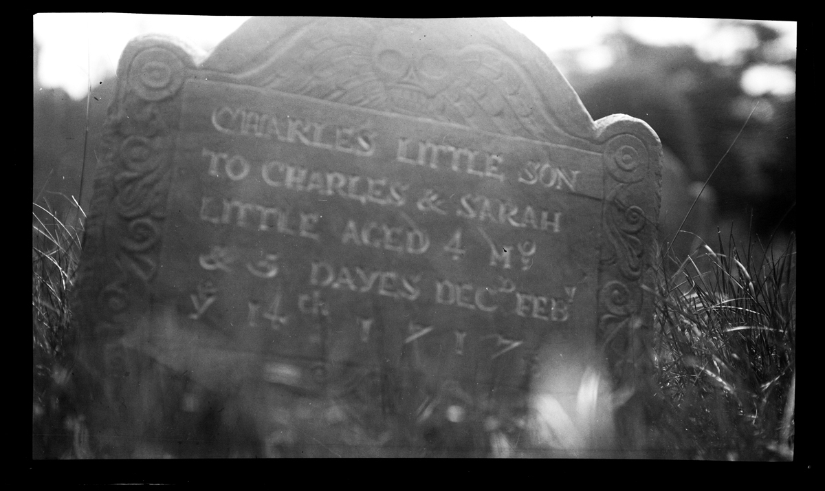 Gravestone of Charles Little, 1925