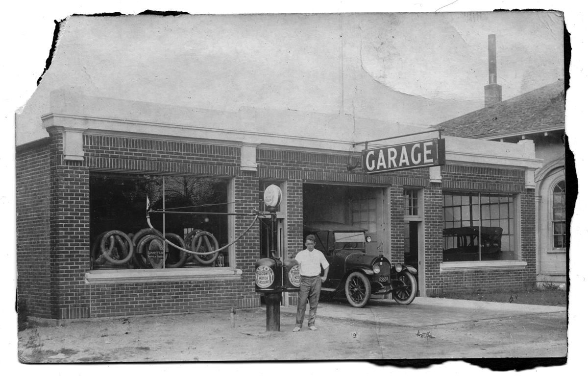Garage, 66-68 Summer Street, circa 1925