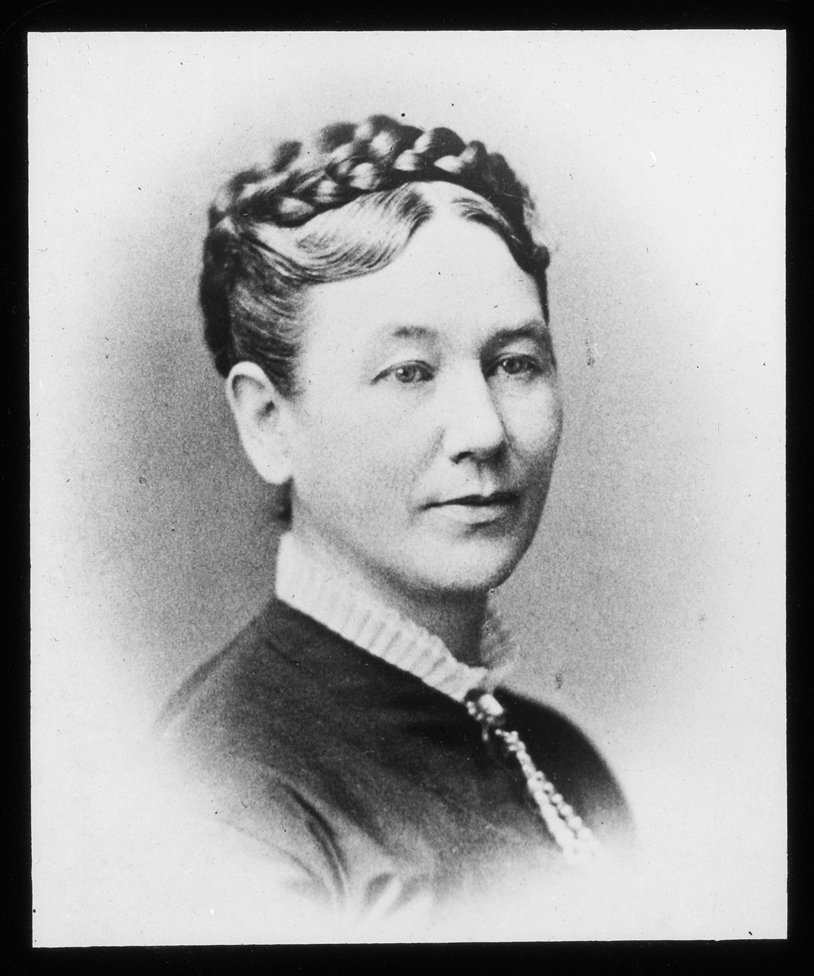 Vesta Snell Carey Keith, portrait, circa 1860