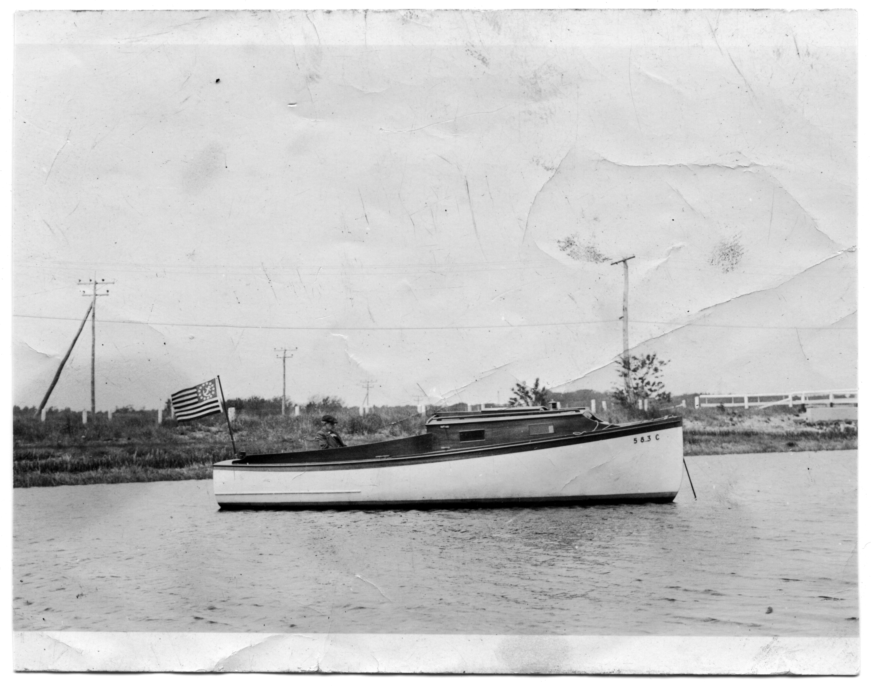 George Shiverick aboard