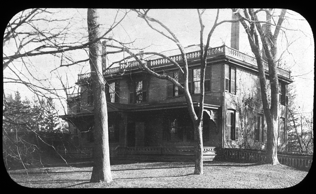 John Thomas House, Thomas Hill, 156 Main Street, circa 1900